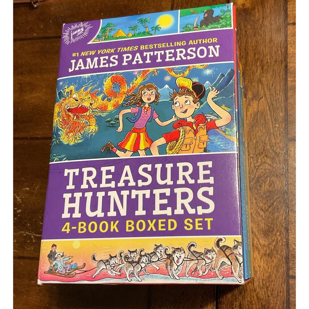 Treasure Hunters 4 Book Boxed Set James Patterson